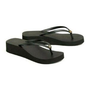 Tory Burch wedge platform flip-flops